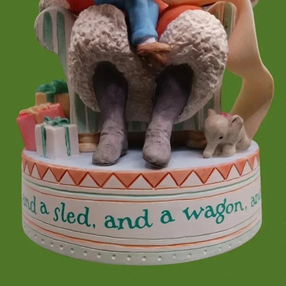 Hallmark spoonful vtg collectible holiday & season santa figurine 